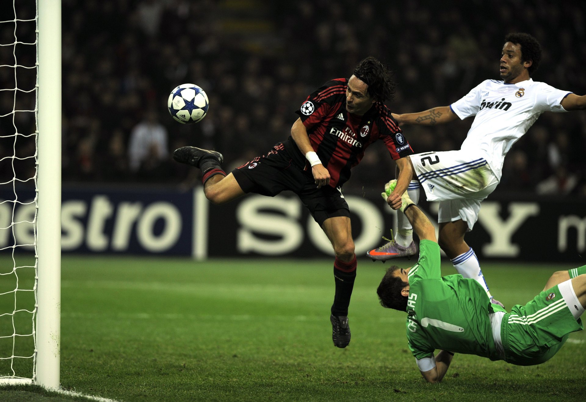 milan milan fond d écran 1920x1200 real madrid inzaghi 70 but dans le championnat d espagne des champions