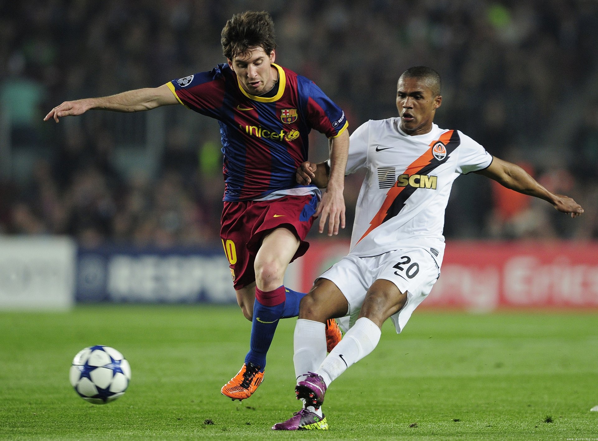 barselona minatore messi camp nou barcellona champions league rozgrom douglas costa hd foto