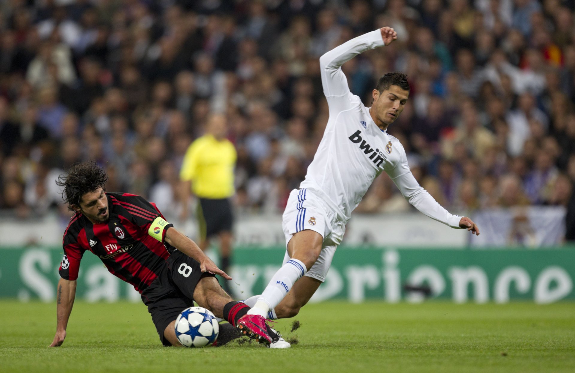 ronaldo real madrid gattuso milán fútbol ac milan