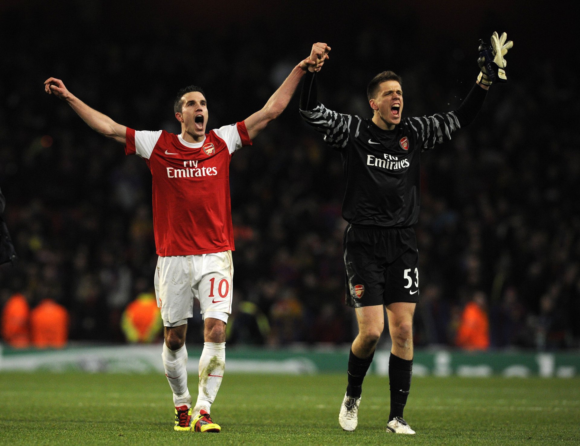 fútbol arsenal londres percy szczesny. victoria