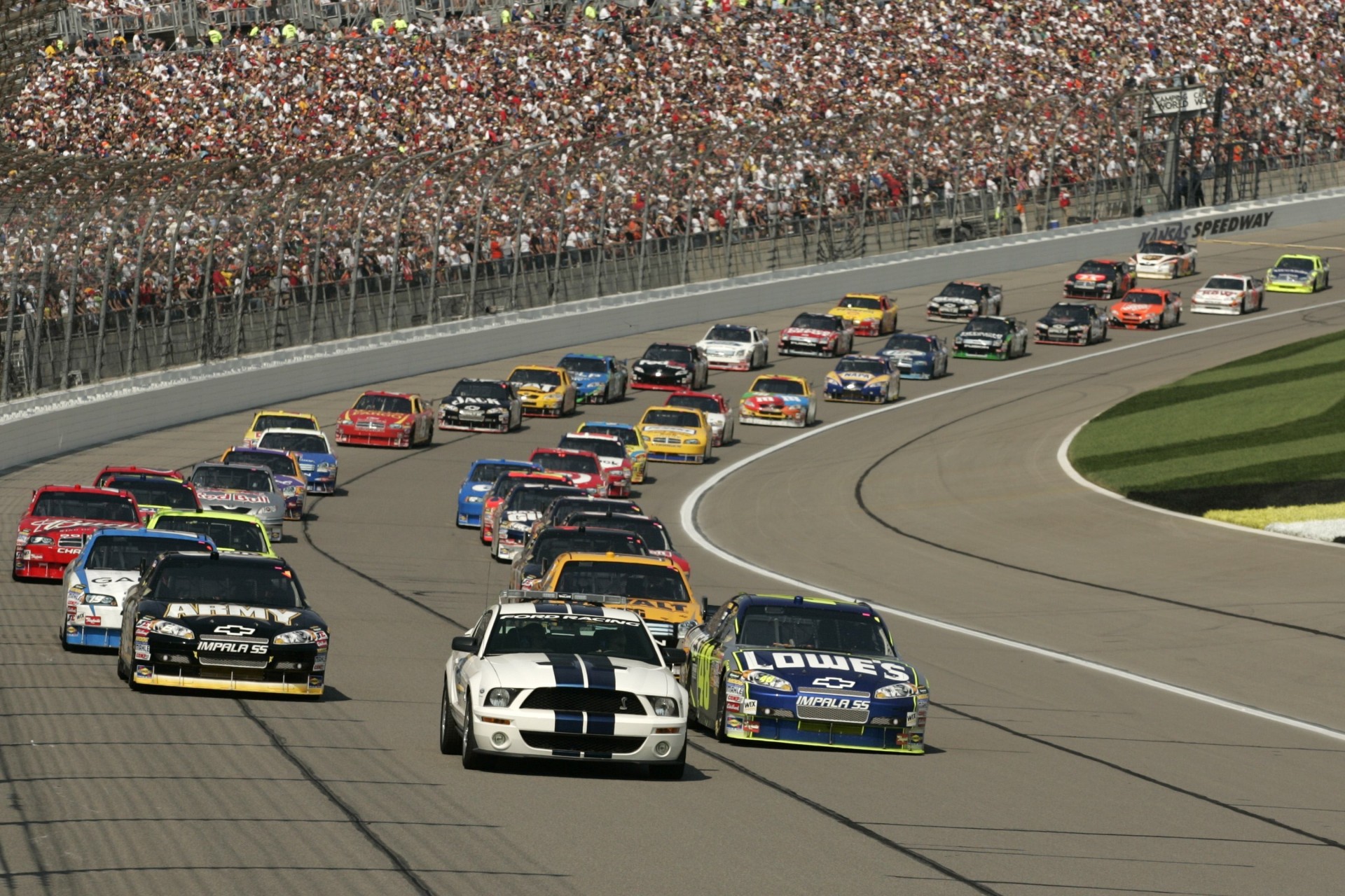 pista fondo nascar coches stands américa personas