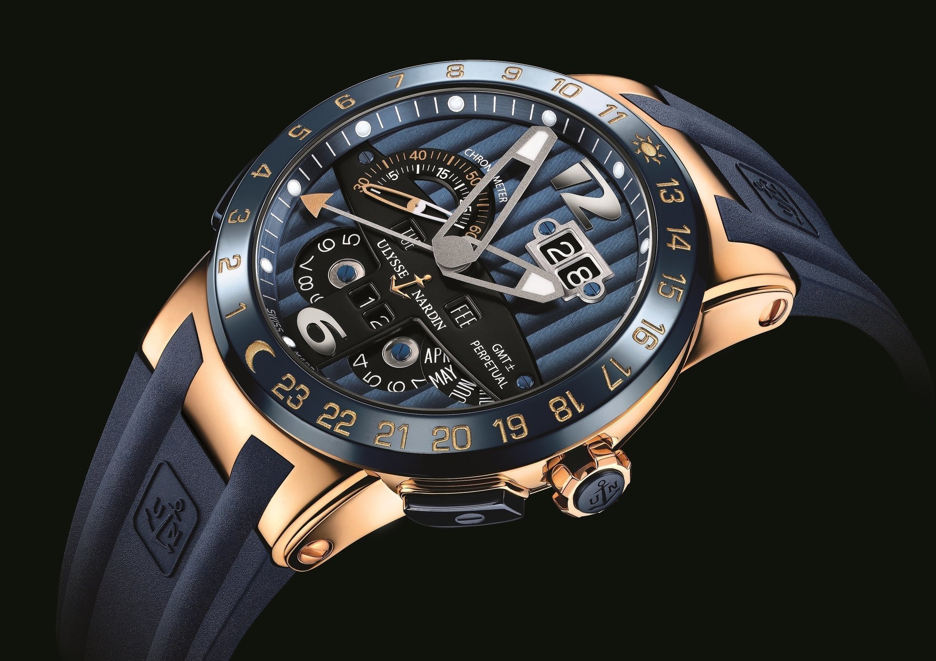 toro montres large nardin ulysse blue