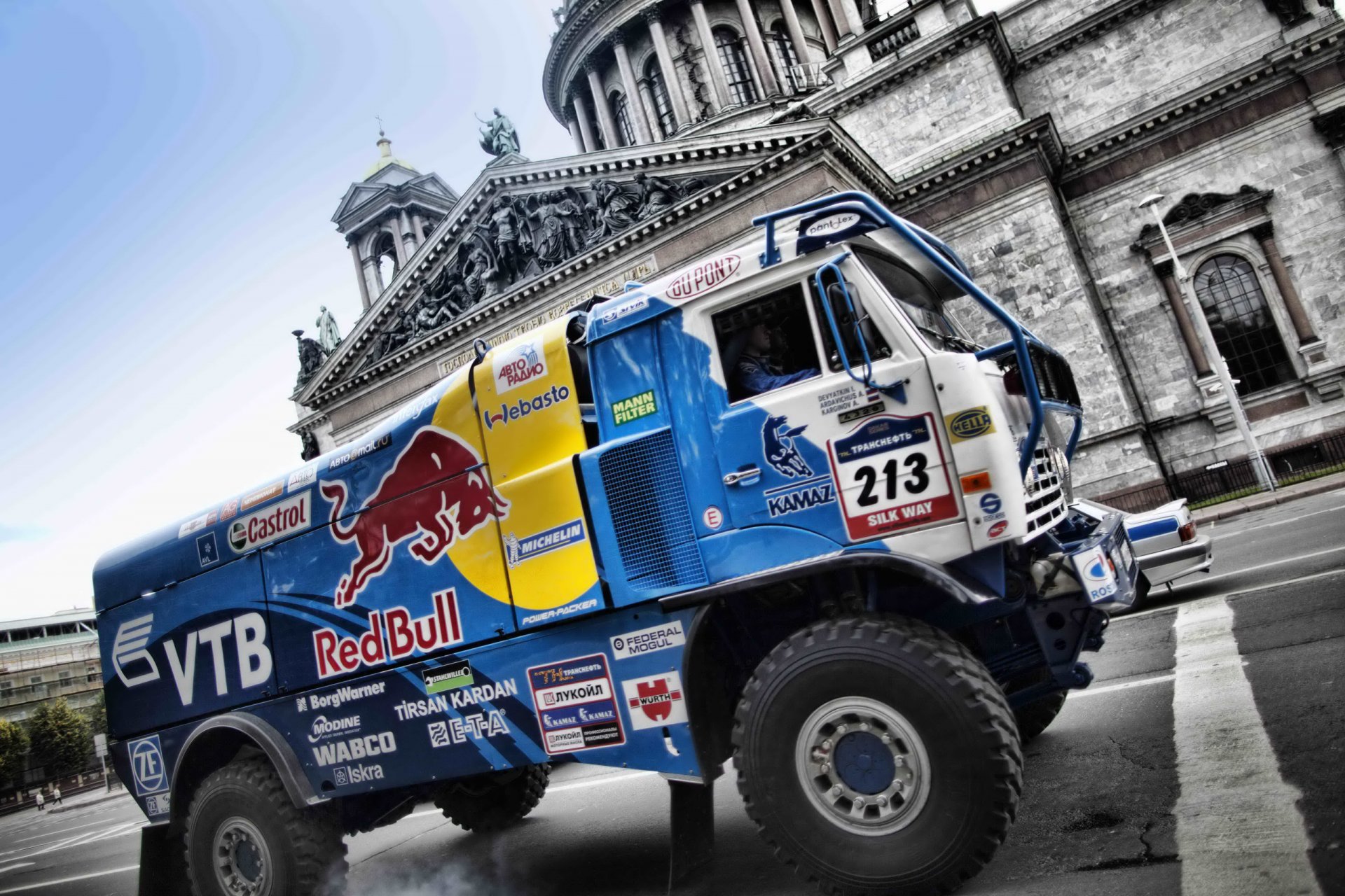 rally kamaz via della seta toro rosso rally