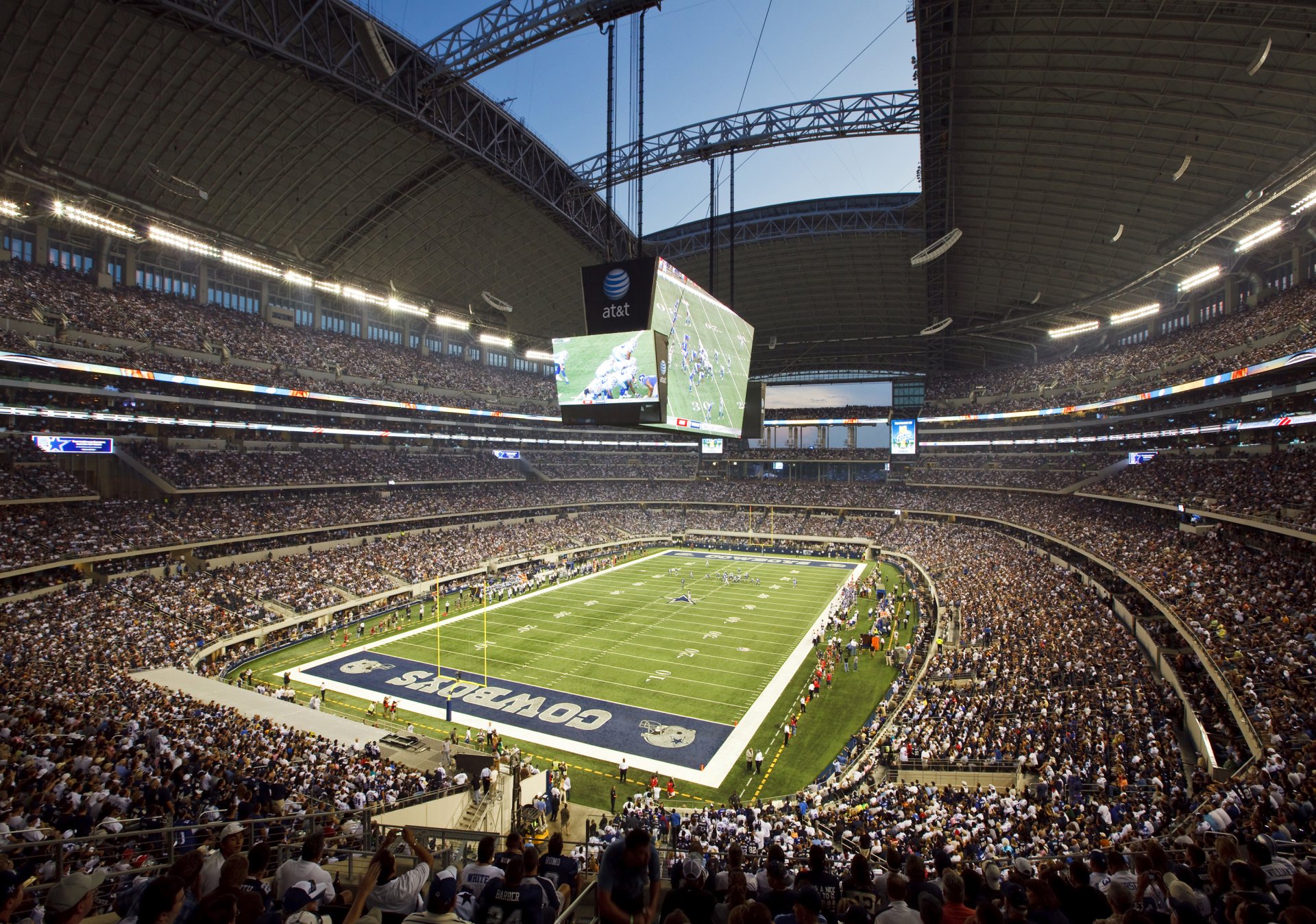 dallas cowboys stadio texas calcio nfl america cowboys fan spettatori