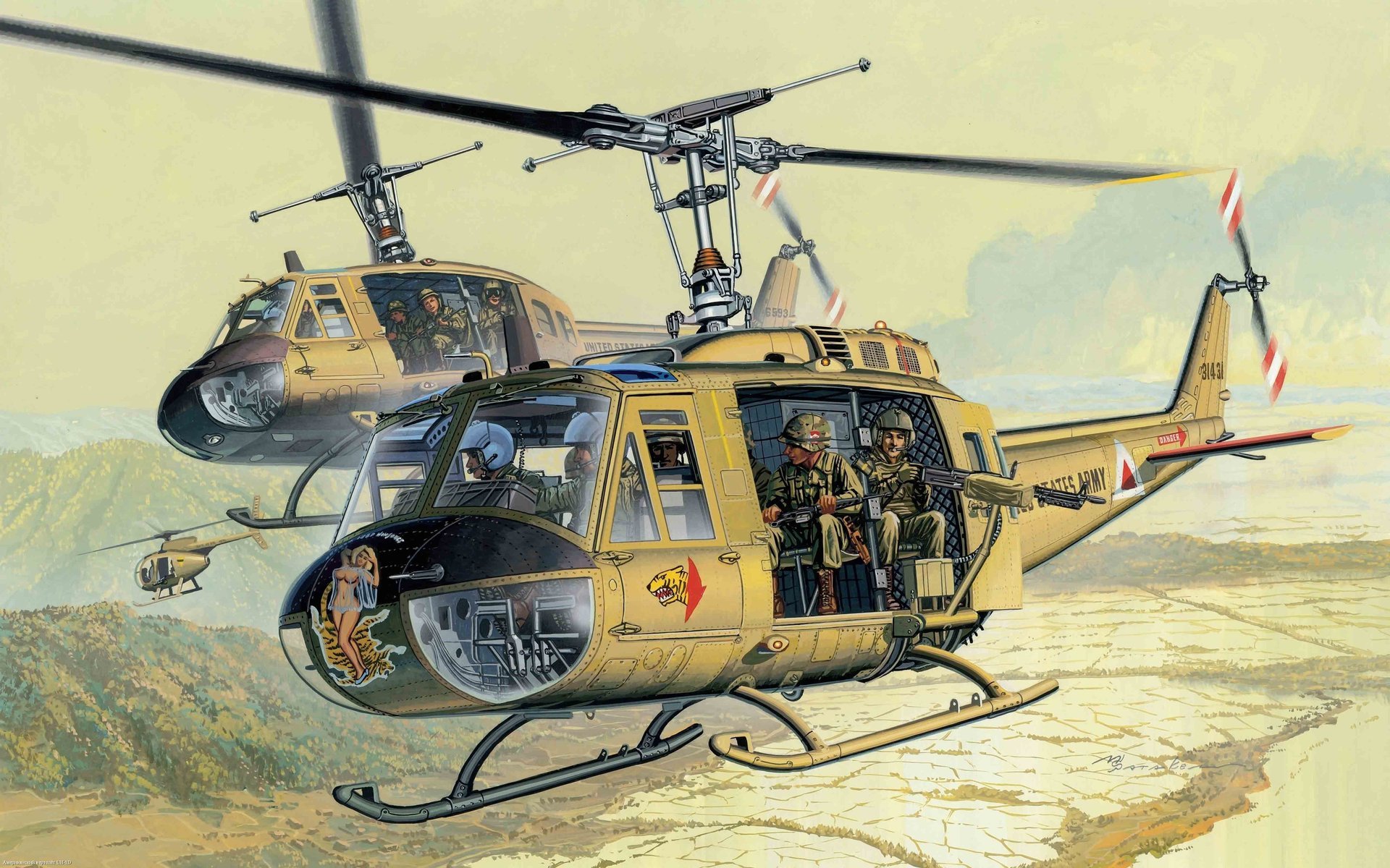 bell huey bell uh-1 iroquois huey mohawk american