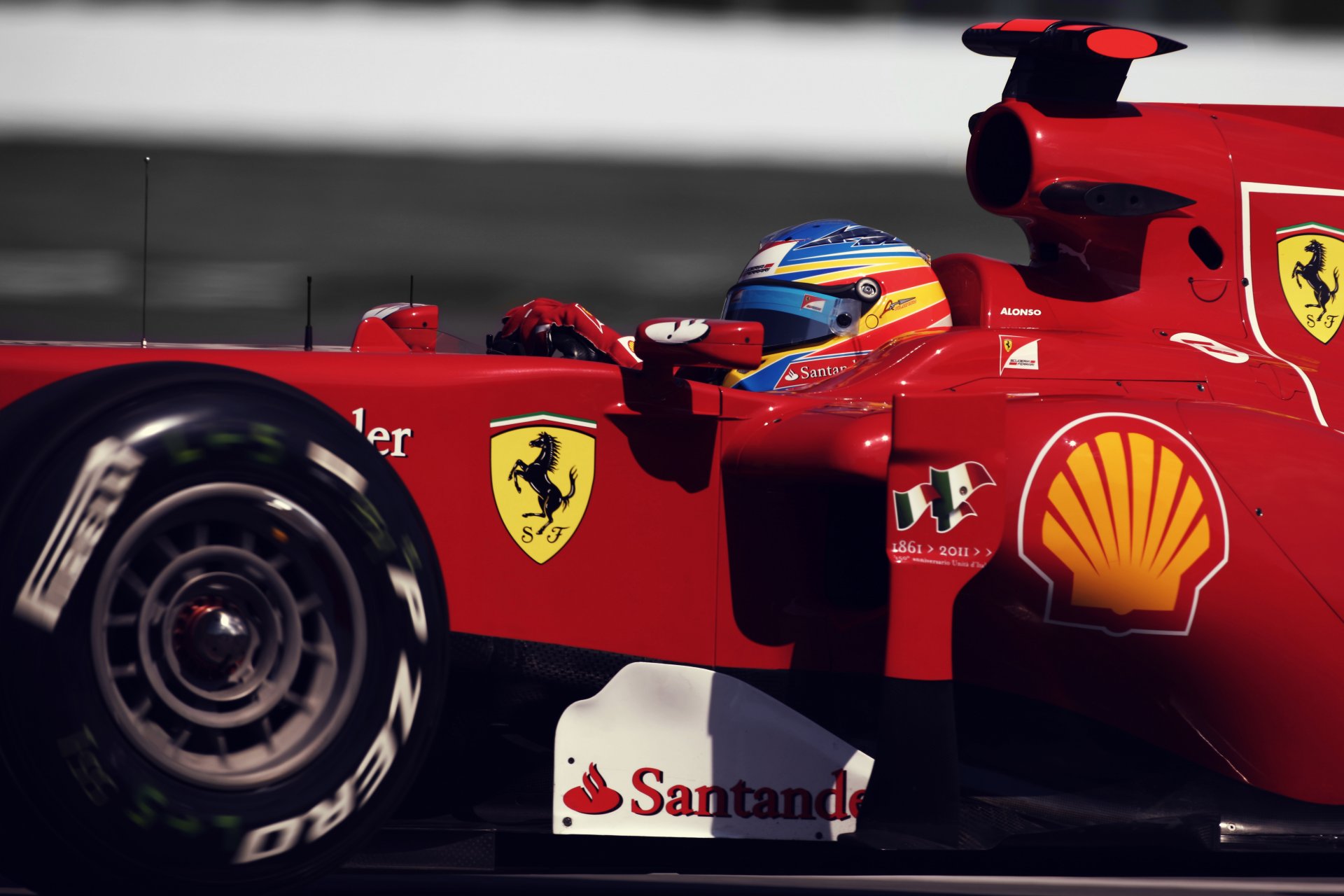 alonso fernando ferrari fórmula f1 canadá 2011