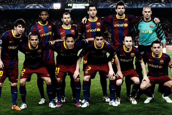 Champions League football team Barcelona