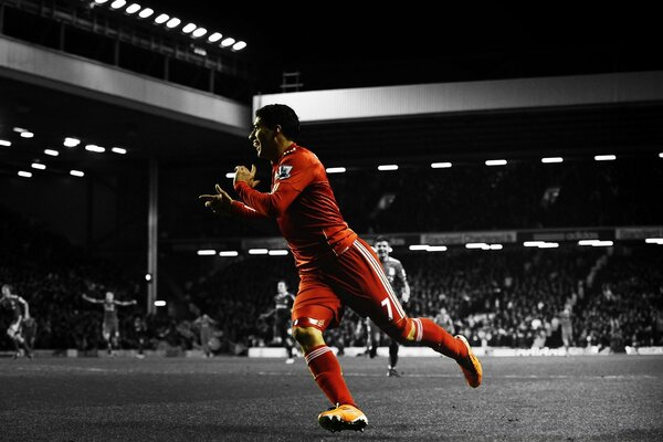 Liverpool footballer, Luis Suarez