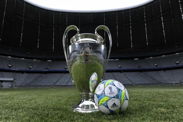 Dans la ville de Munich, le ballon de football a été porté à l Alliance Arena