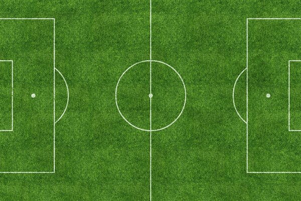 Immagine del diagramma del campo di calcio