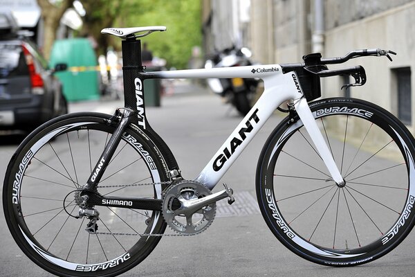 Unusual bike on the street in Colombia