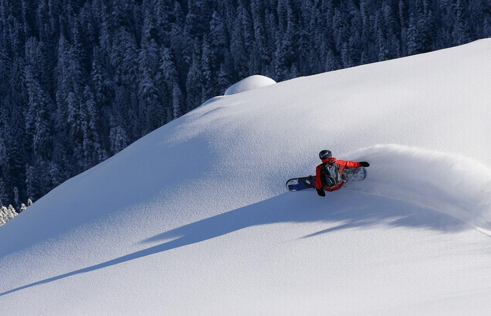 schnee hang brett extrem