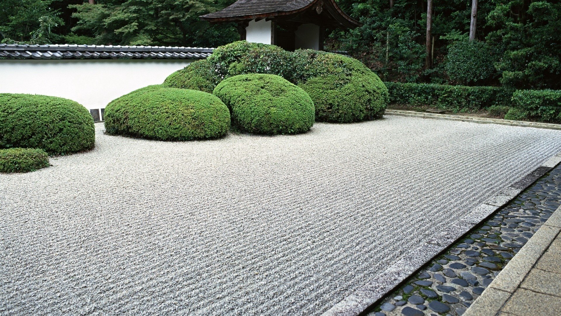 philosophie japan steine garten befriedung