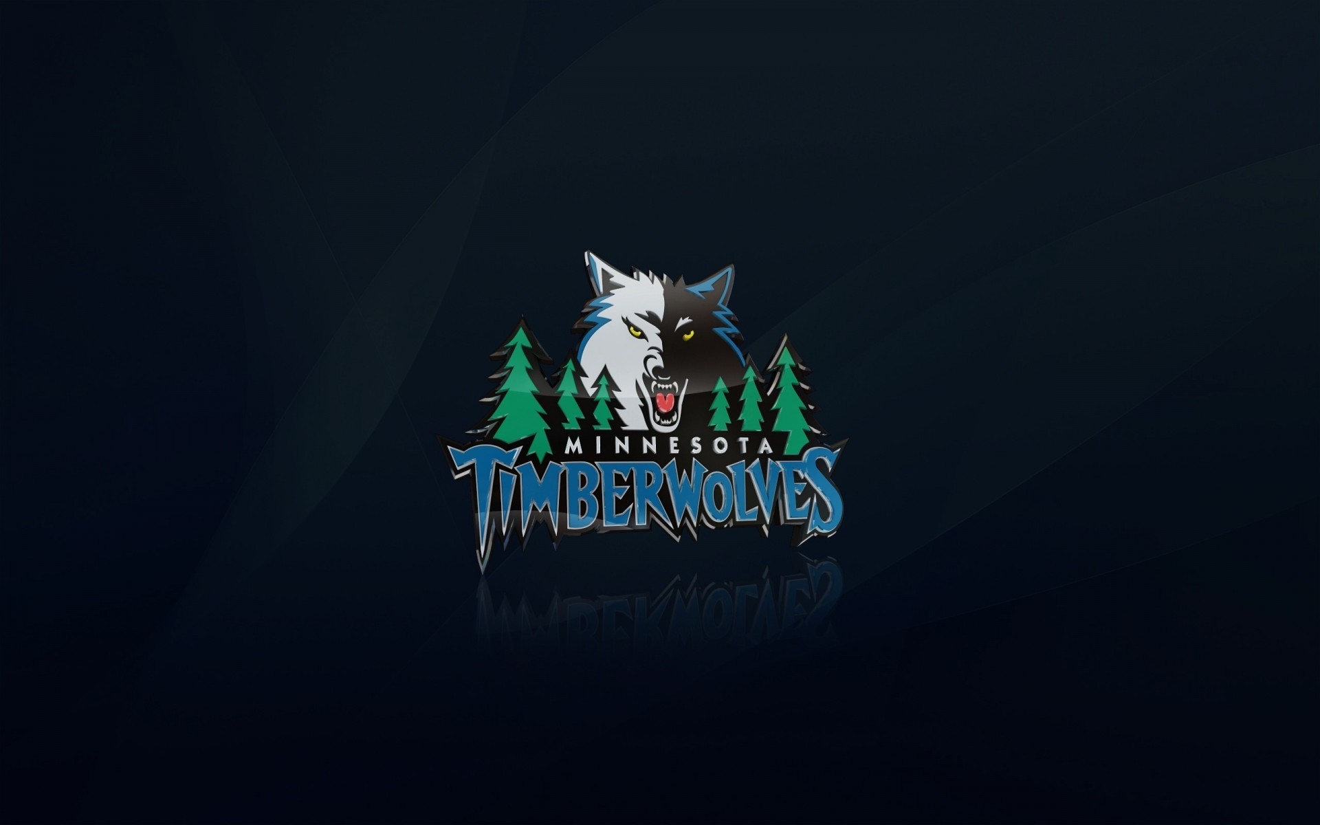 emblem wolf basketball blue nba minnesota timber wolf