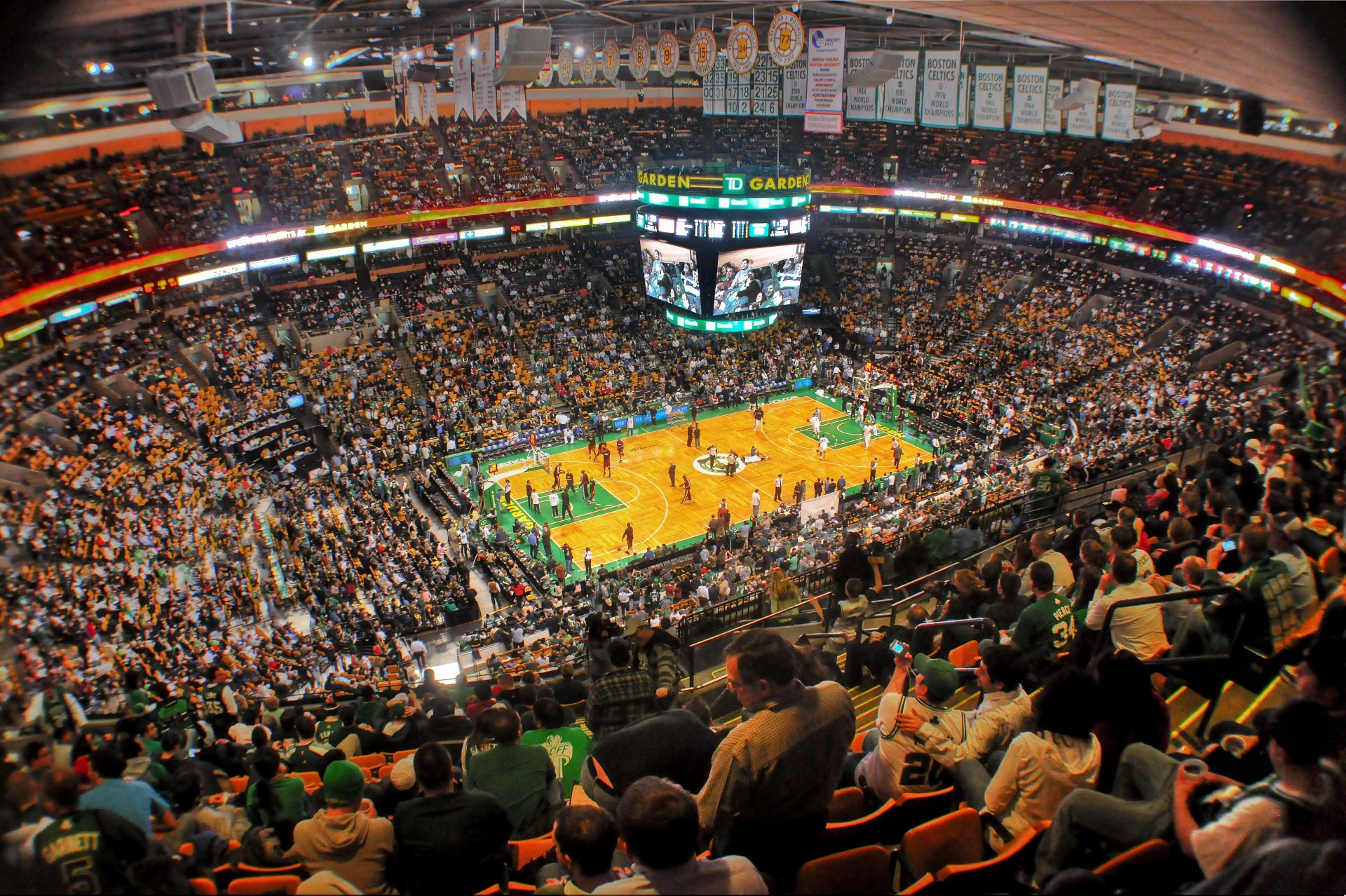 boston celtics e il giardino persone basket