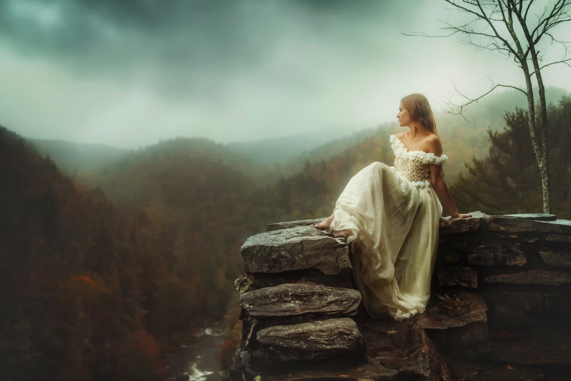 tay tj drysdale girl stone height river autumn