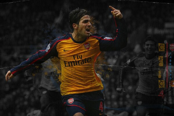 Photo des clubs d Arsenal Fabregas