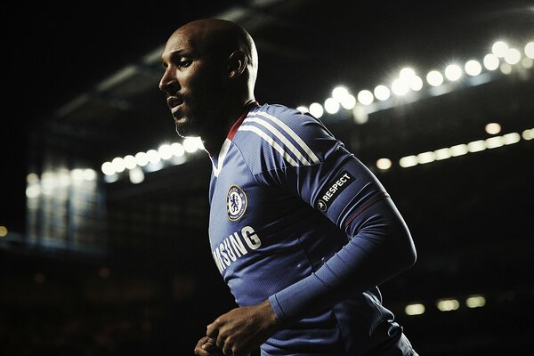 Calciatore francese del club Chelsea-Nicolas Anelka