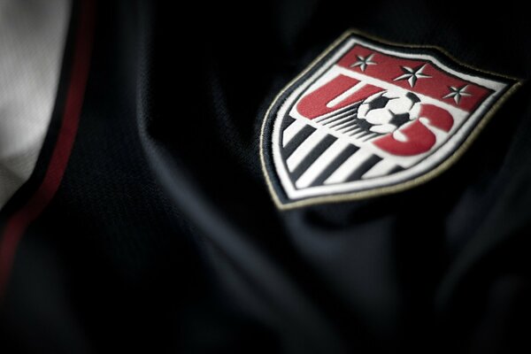 L uniforme da calcio americana è nera