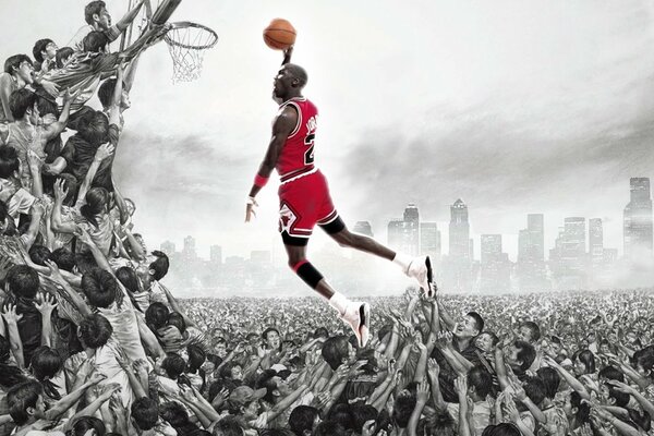 Michael Jordan a un tas de fans