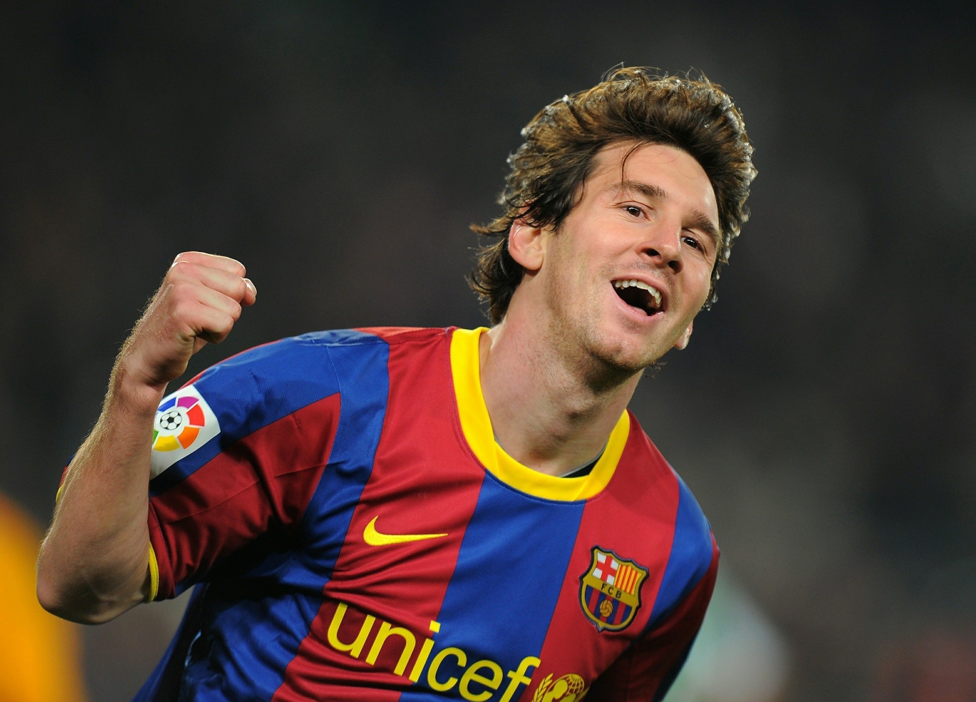 freude messi lionel messi löwe fußball lionel form fc barcelona argentinier spieler barcelona