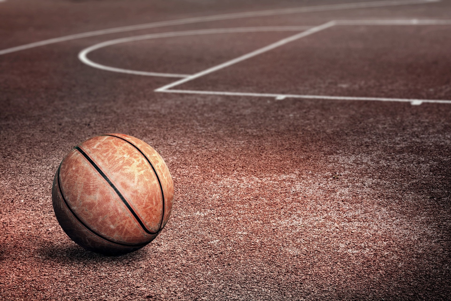 aire de jeux sport ballon basket-ball