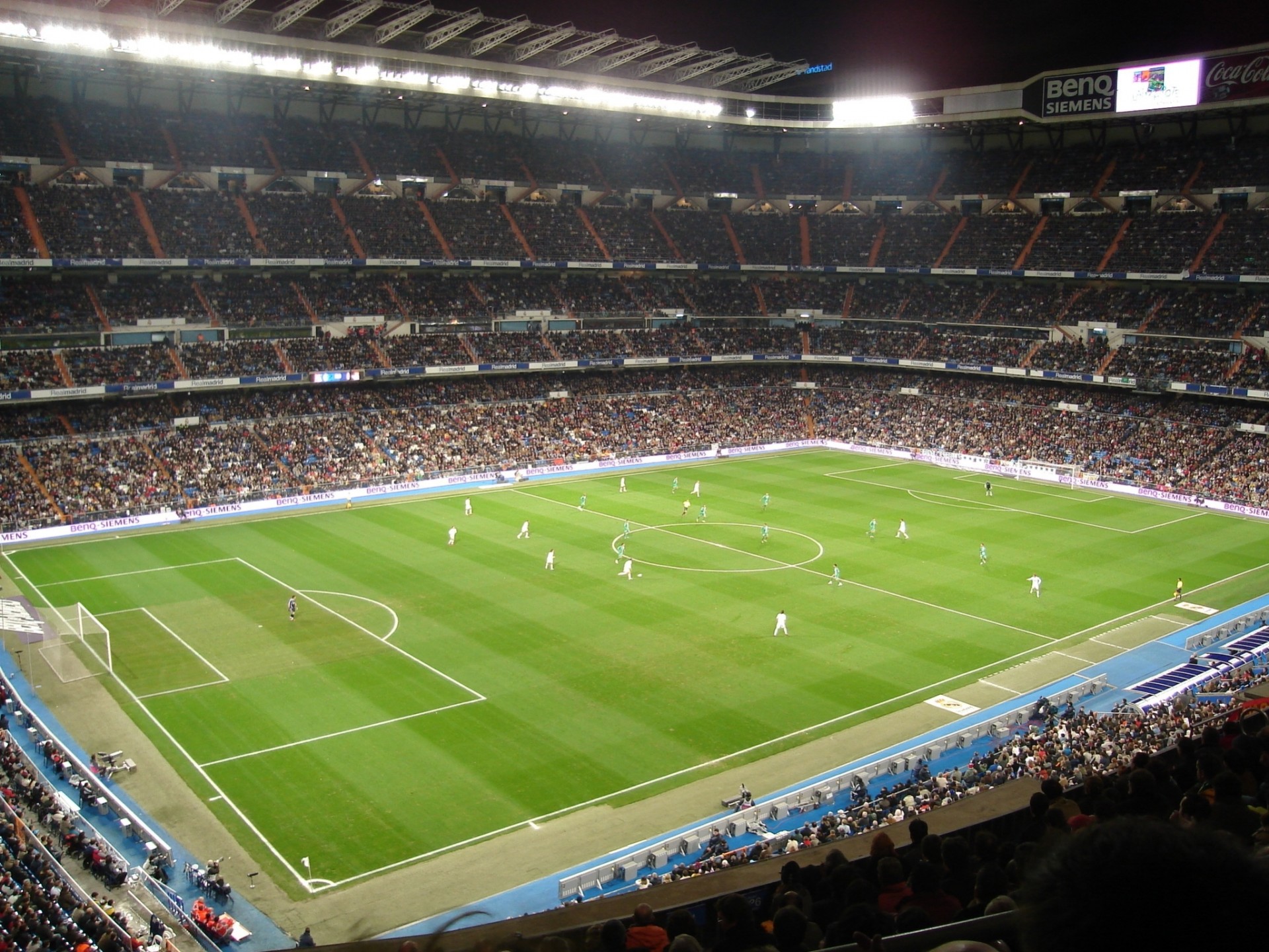 real madrid stadium madrid bernabeo santiago soccer spain