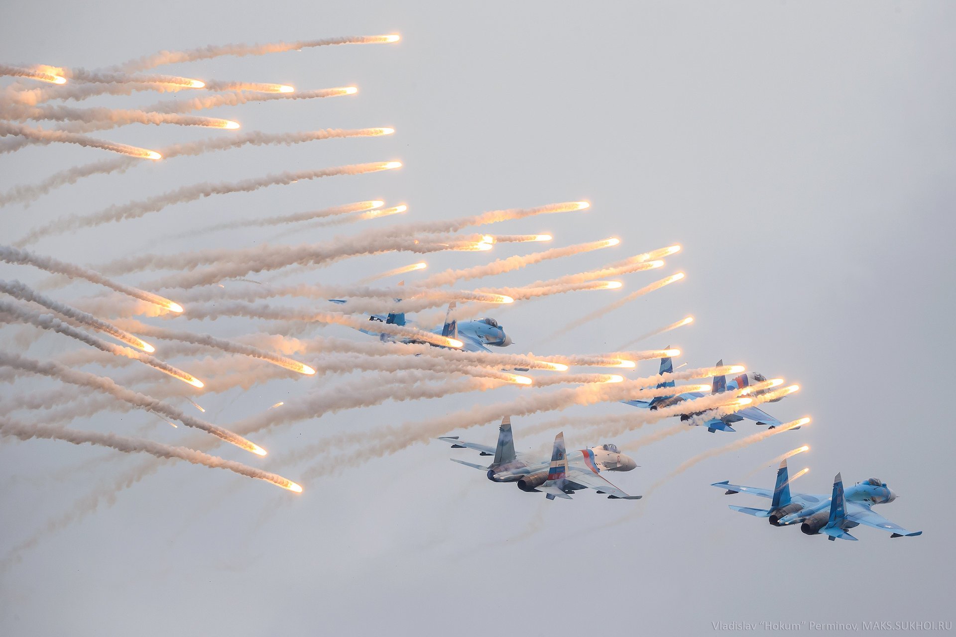 russisch himmel mehrzweck su-27 flugzeuge flanker