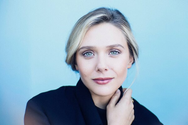 Photo shoot with Elizabeth Olsen in 2015