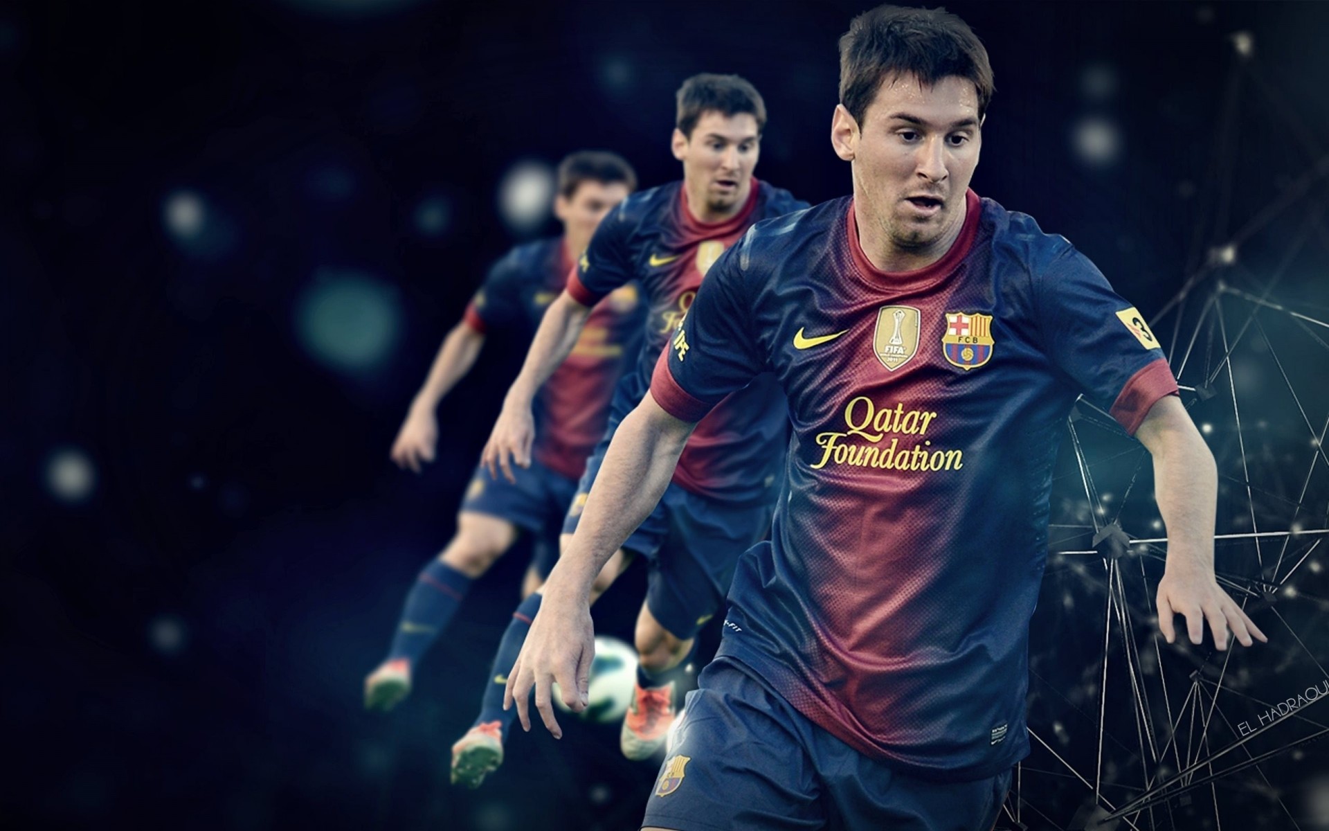 giocatore calcio fc barcelona lionel messi