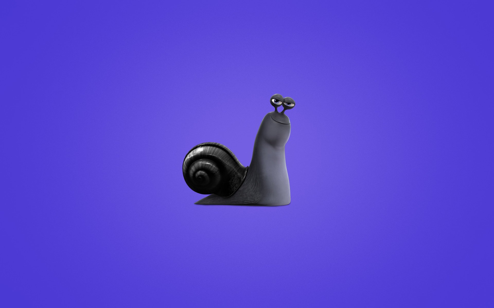 minimalism snail turbo snail purple background turbo