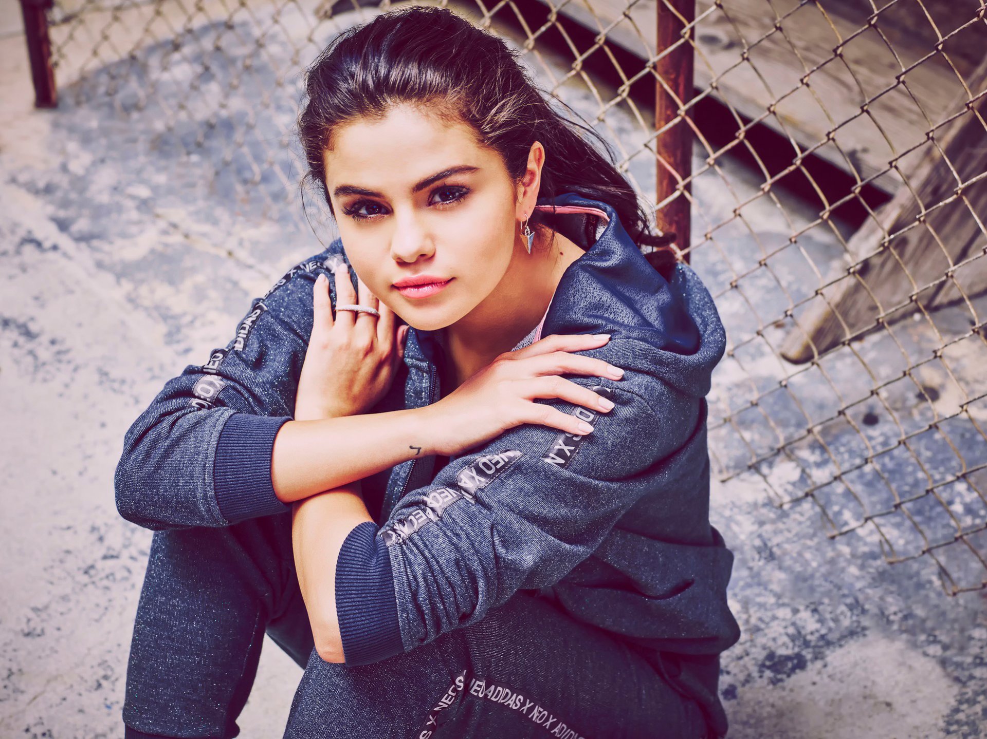 selena gomez sesión de fotos colección de ropa 2015 adidas neo