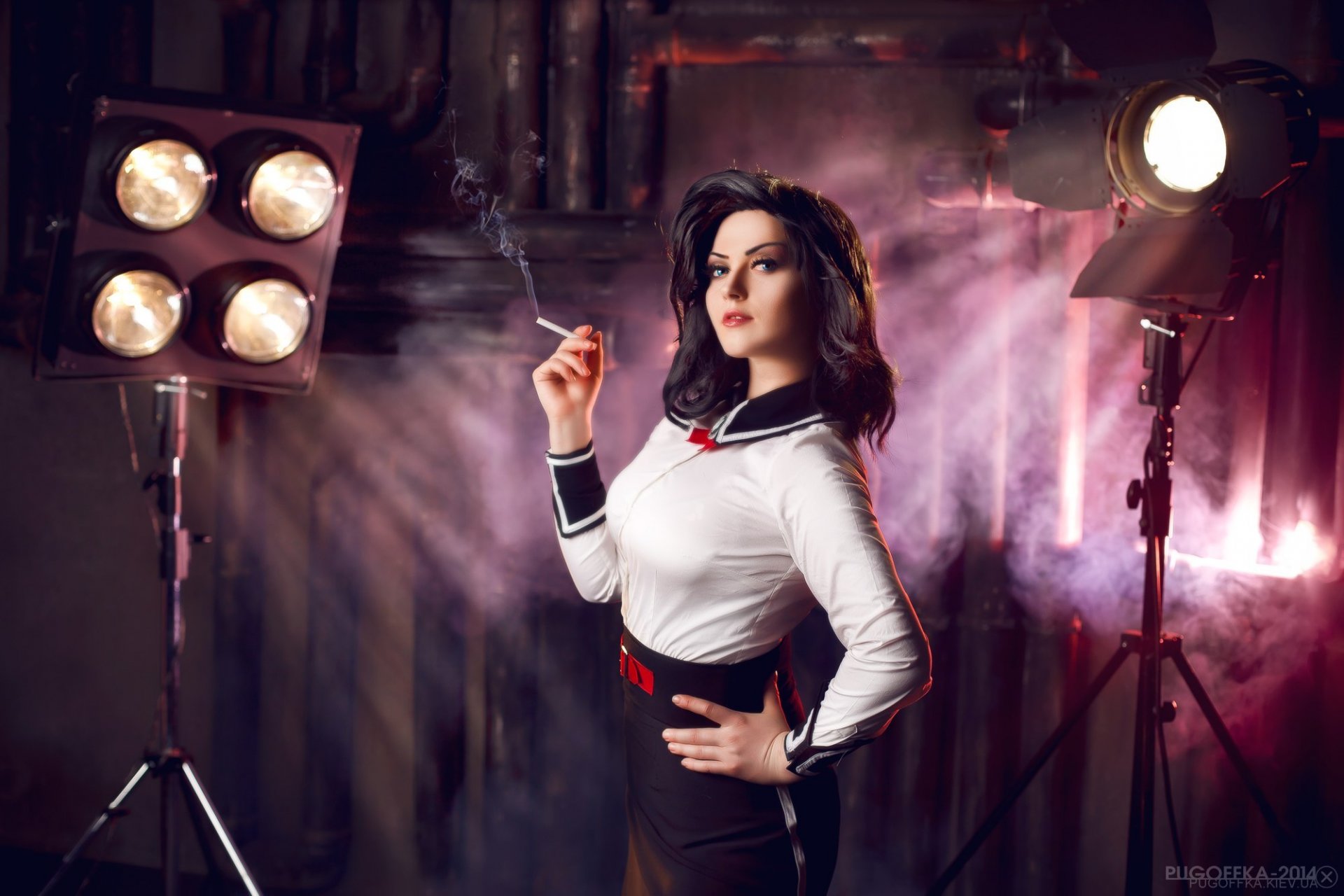 bioshock infinite entierro en el mar elizabeth milena derek cosplay