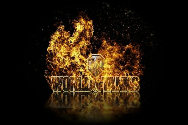 Logo de feu world of tanks