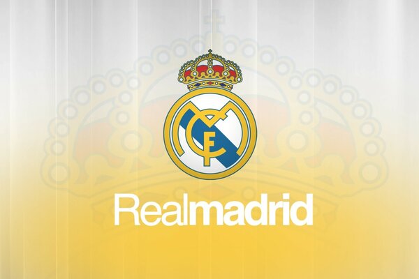 Эмблема футбольного клуба Realmadrid 