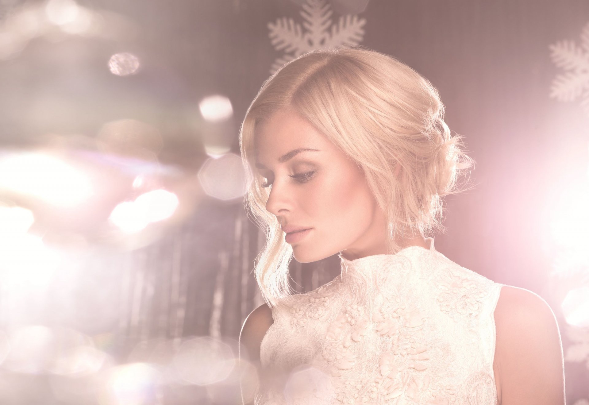 katherine jenkins copos de nieve luz rosa