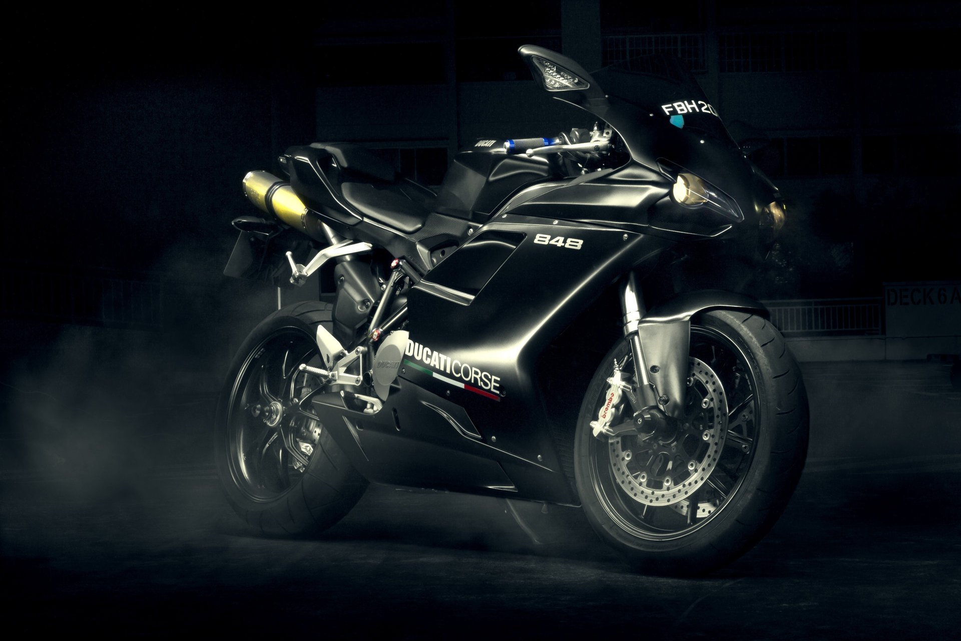 ducati moto de sport 848 evo noir