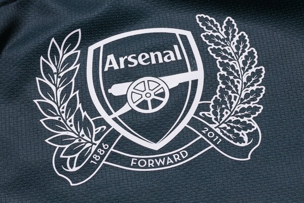 Das Emblem des FC Arsenal.