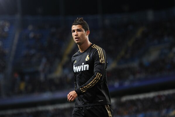 Real Madrid football club con Ronaldo