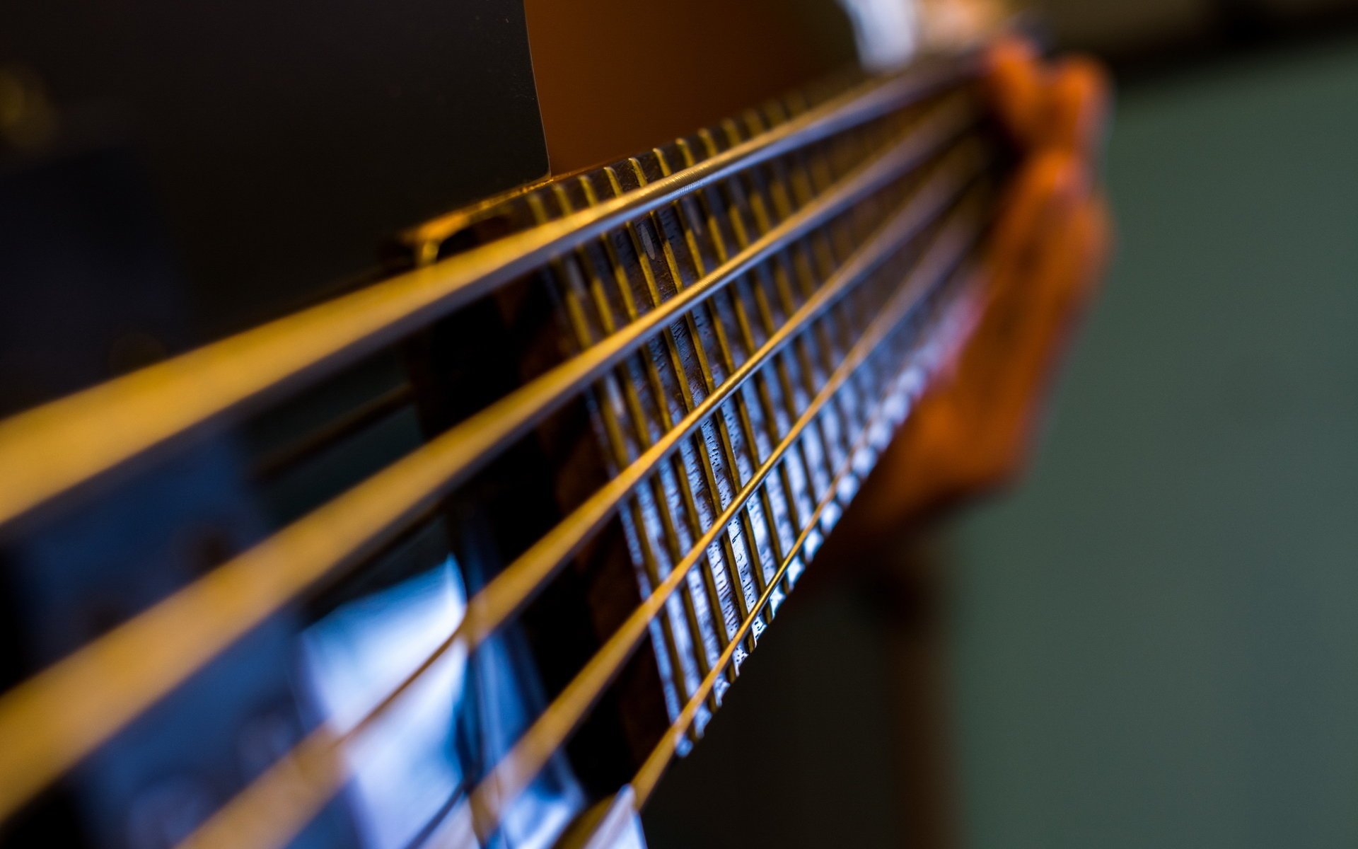 guitarra cuerdas macro música