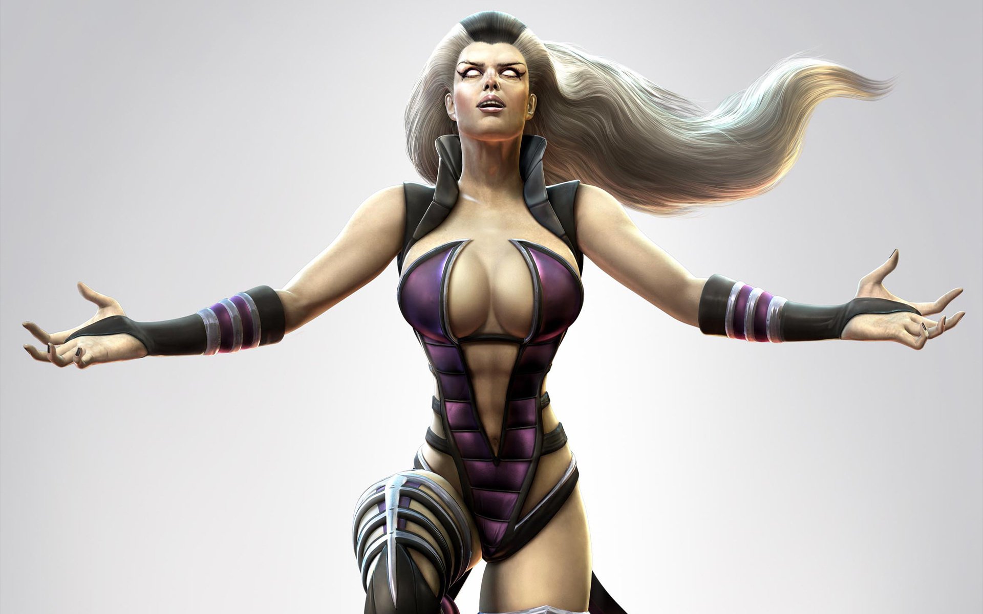 синдел девушка mortal kombat sindel