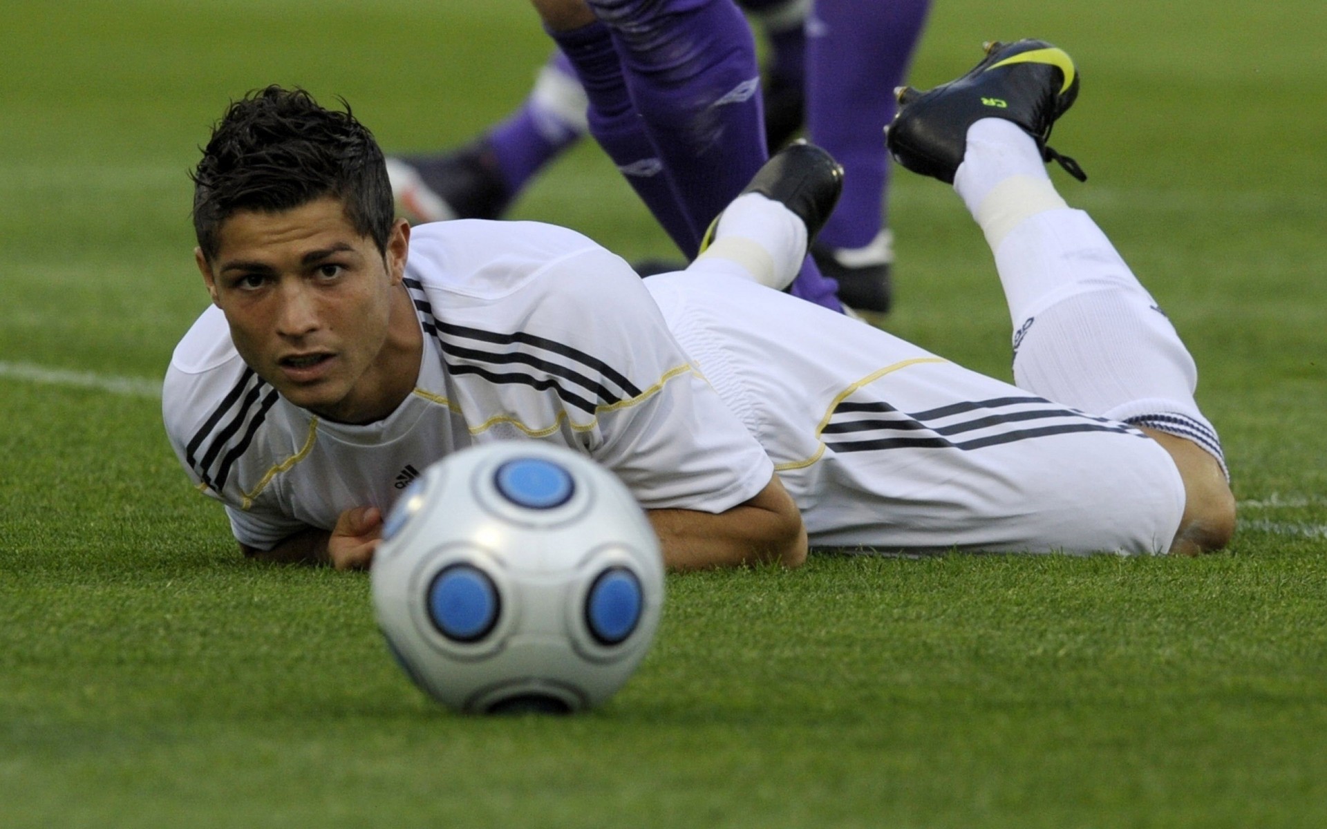 grass sports ball football cristiano ronaldo