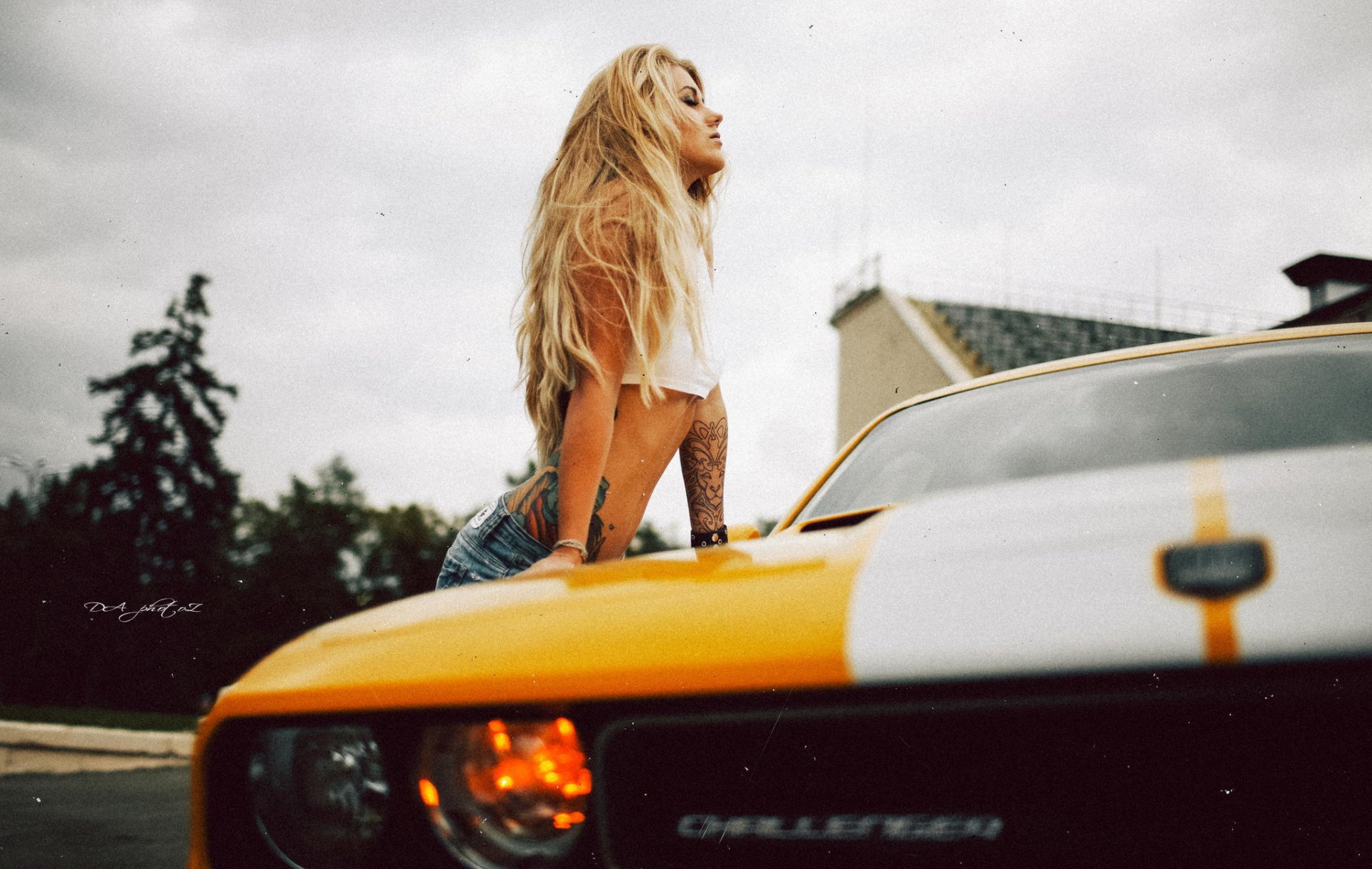 girl car blonde photo model photos egor kuzmin