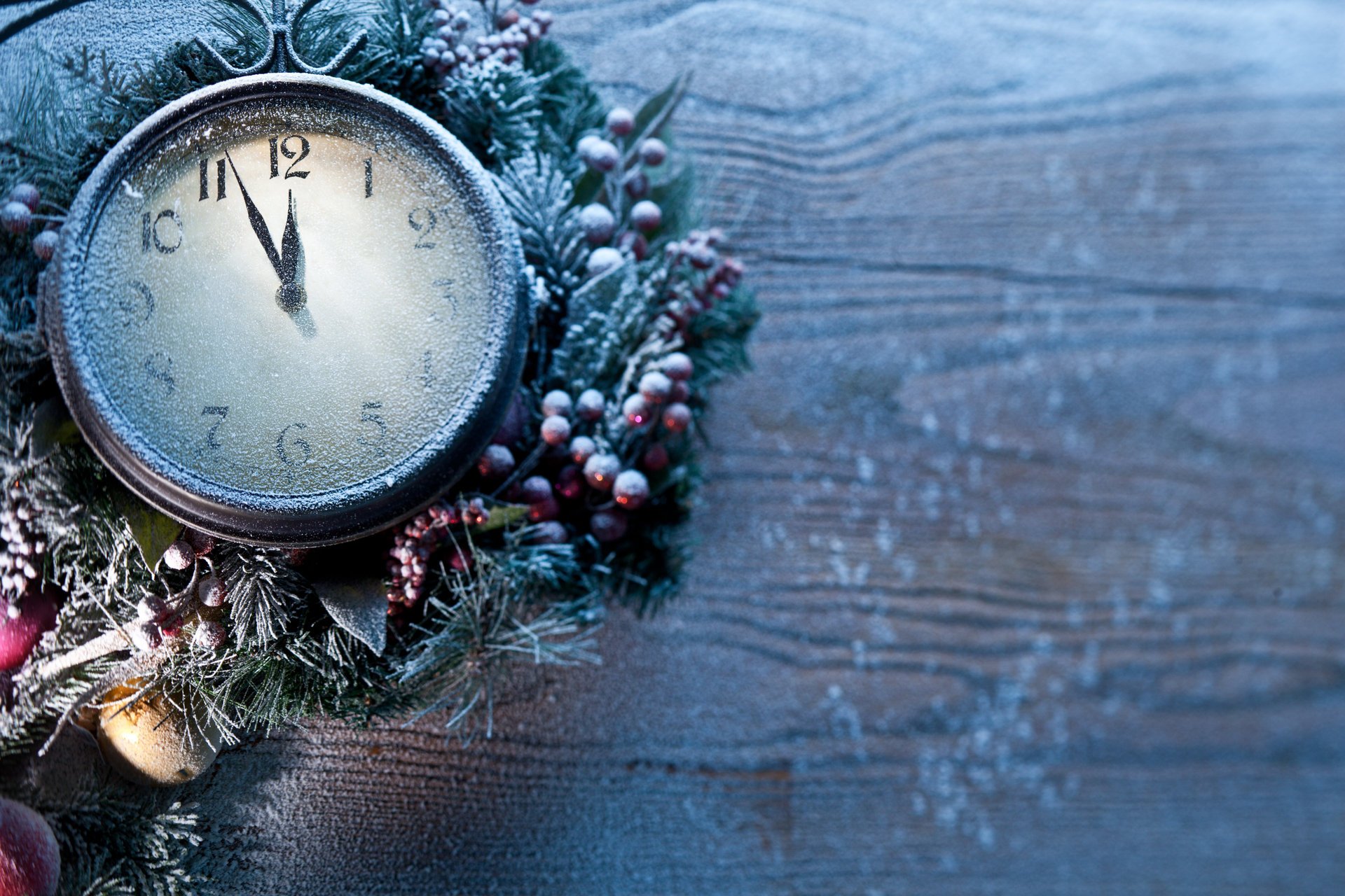 frozen clock new year new year christma