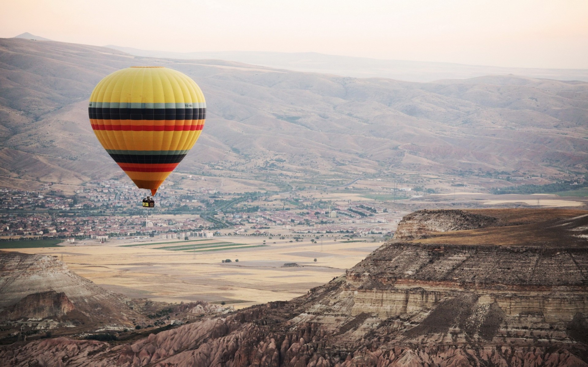 palloncino paesaggio sport cielo