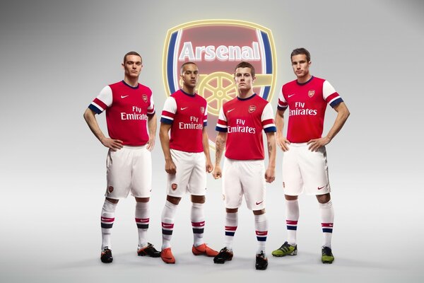 Photo of the Arsenal football team