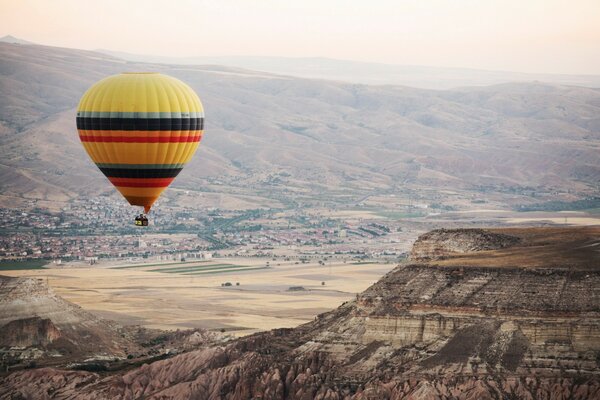 Beautiful landscape balloon