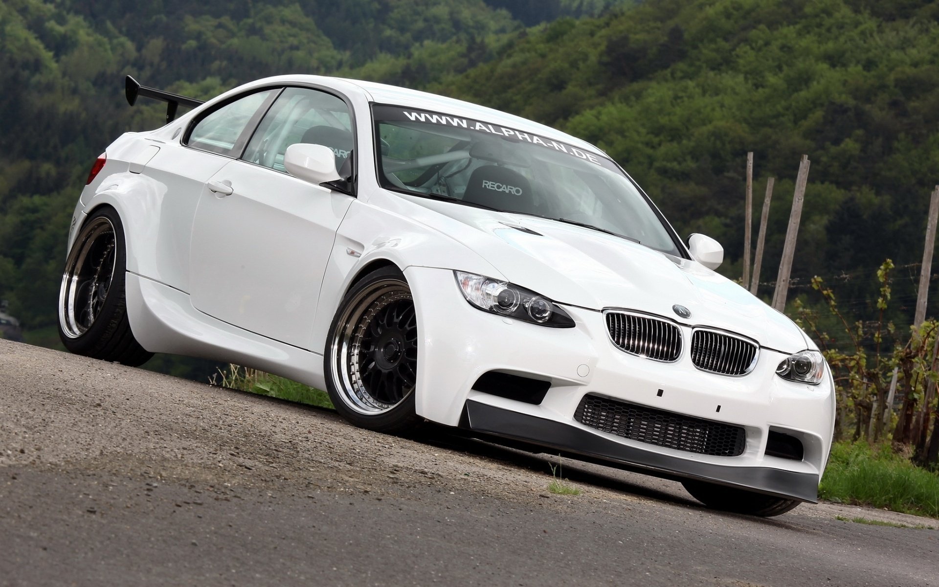 bt92 alpha-n przód tuning tło e92 bmw bmw m3 tuning biały