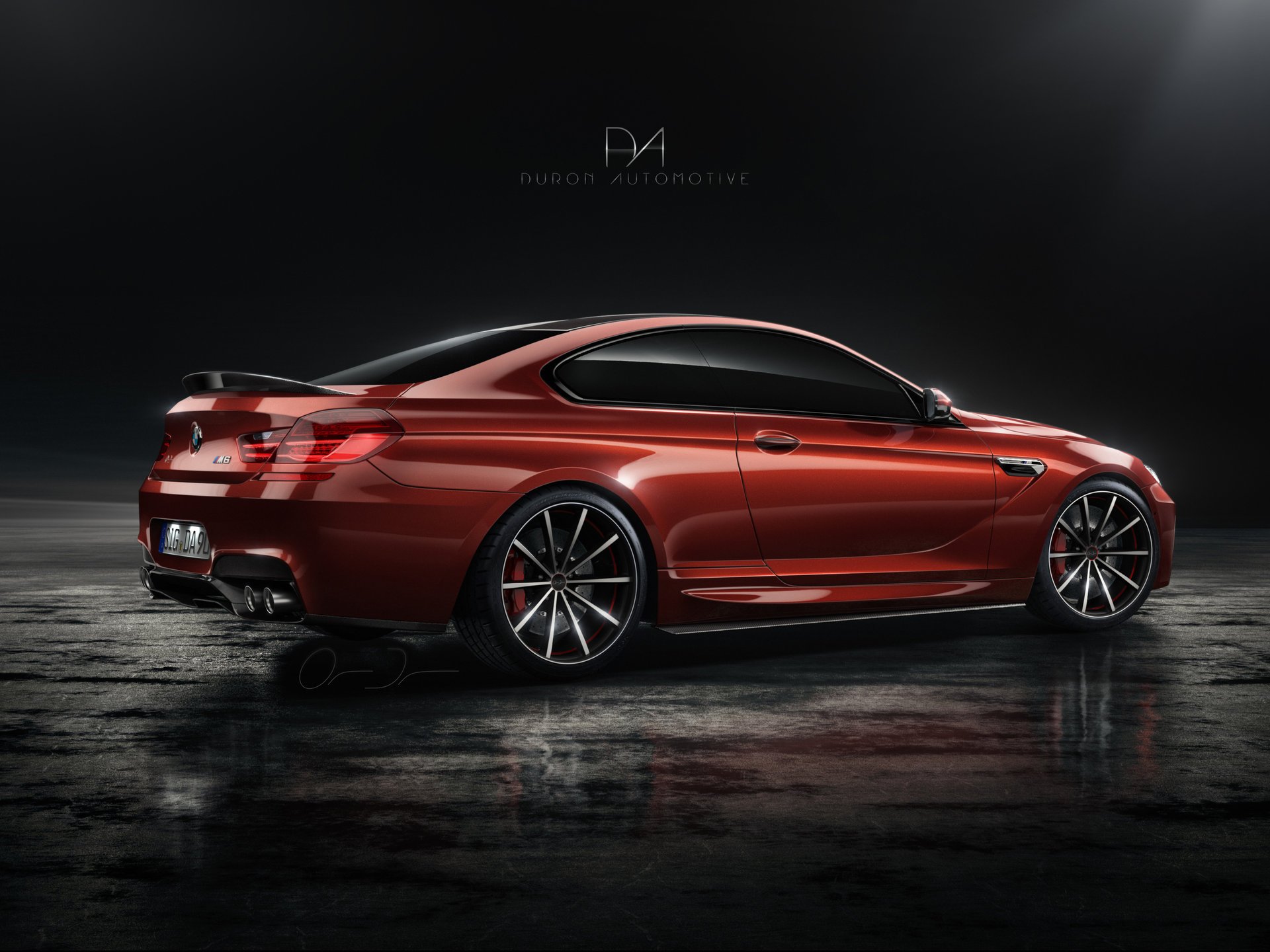 coupe papel pintado tuning bmw tuning duron automotive rojo bmw m6