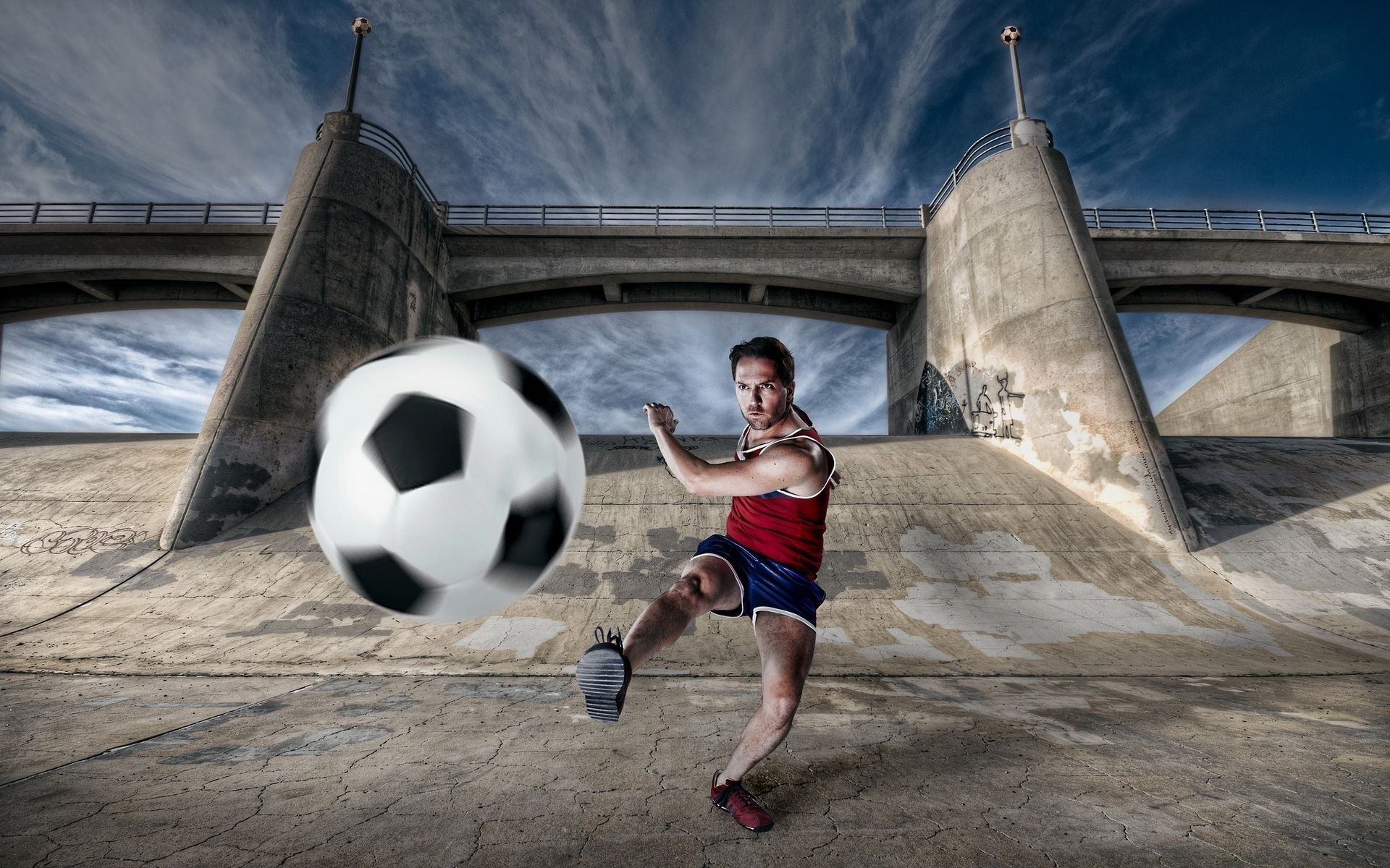 fútbol impacto pelota deportes